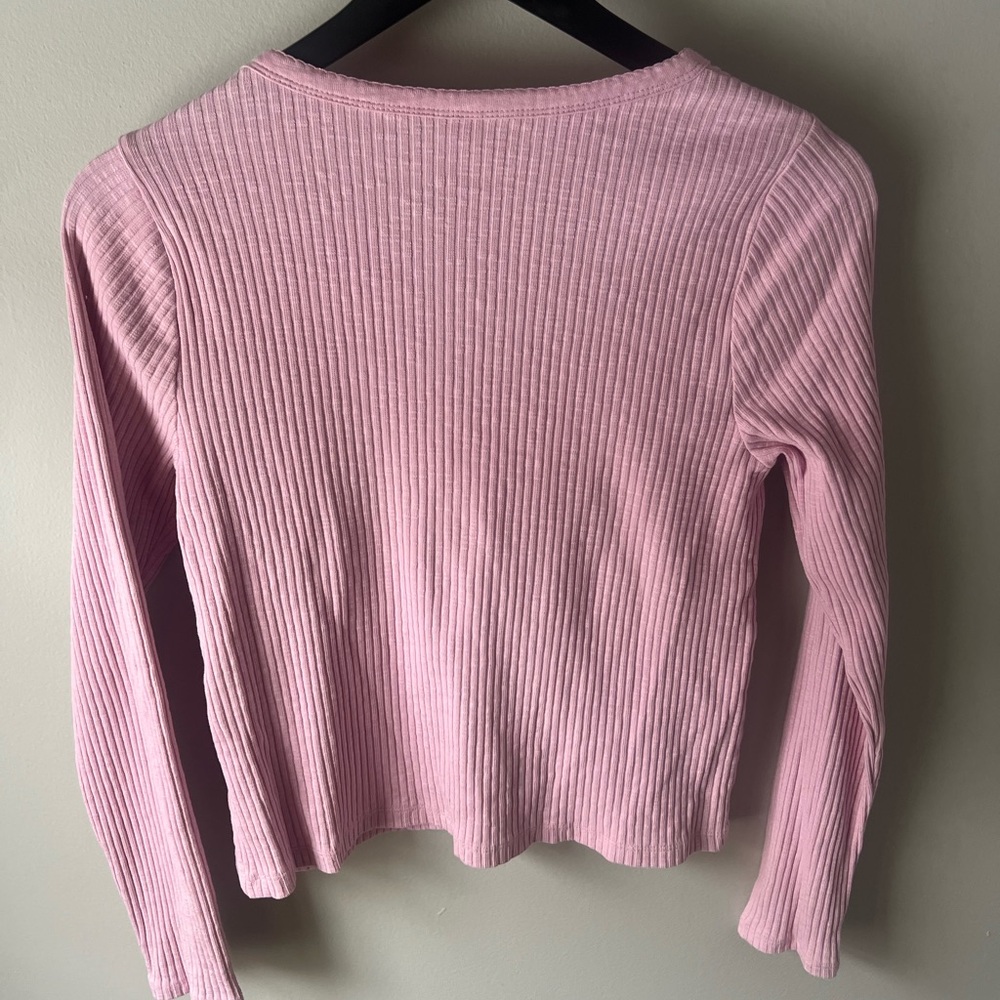 Old Navy Ribbed Button Up - Picture 2 of 3